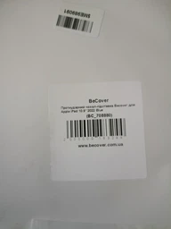 Чехол для планшета BeCover для Apple iPad 10.9" 2022/2024/iPad 11" (А16) 2025 с креплением для стилуса Apple Pencil Blue (BC_708880)