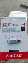 Флеш память USB SANDISK Ultra Dual Drive Luxe 256GB USB Type-C Silver (SDDDC4-256G-G46) фото от покупателей 3