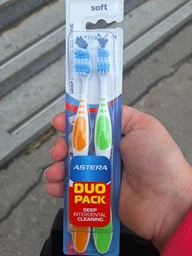 Зубная щетка Astera Active Clean 1+1 (3800046561209)