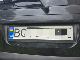 Рамка под номер CarLife NH01 Черная фото от покупателей 1