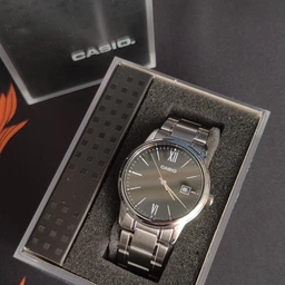 Чоловічий годинник Casio MTP-V002D-7B3 білий 30 м фото від покупців 3
