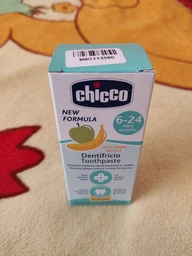 Зубна паста Chicco "Яблуко-Банан", 6-24 міс., 50 мл фото від покупців 1