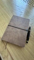 Записная книжка А5 недатированная, в линию Paperbook Toscano Зеленая фото от покупателей 6