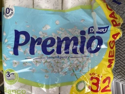 Туалетная бумага Диво Premio Bianco белая 3 слоя 32 рулона (4820003837665) фото от покупателей 4