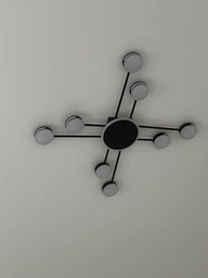 Люстра світлодіодна LED з пультом, DIMMER, 134w Sneha (99650916068/8+1 BLACK) фото від покупців 4