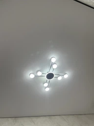 Люстра світлодіодна LED з пультом, DIMMER, 134w Sneha (99650916068/8+1 BLACK) фото від покупців 2