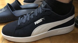 Мужские кеды замшевые низкие Puma Smash 3.0 39098408 47 (12UK) 31 см Gray Tile/Black/White (4065452599713) фото от покупателей 5