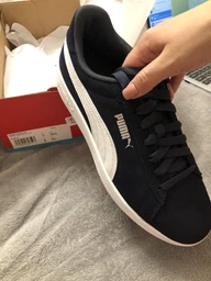 Мужские кеды замшевые низкие Puma Smash 3.0 39098408 47 (12UK) 31 см Gray Tile/Black/White (4065452599713) фото от покупателей 4