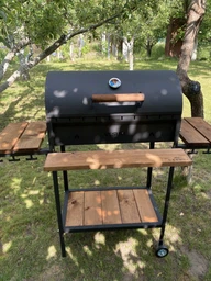 Мангал - гриль барбекю Vesuvi BBQ Wood 600 3 мм (m-Wood) фото от покупателей 1