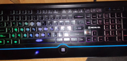Клавіатура дротова Real-El 8000 Comfort Backlit USB (EL123100033)