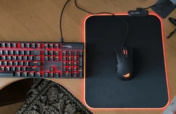 Килимок для миші Lorgar Steller 919 RGB USB Black (LRG-GMP919) фото від покупців 2