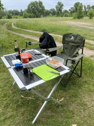 Кемпінгове розкладне крісло BaseCamp Big Boy Оливково-зелене (BCP 10401) фото від покупців 1