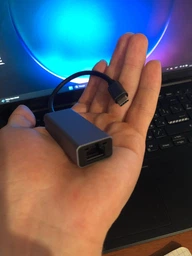 Мережевий адаптер Dynamode USB 3.0 Type-C - RJ45 Gigabit Lan (DM-AD-GLAN-C) фото від покупців 2