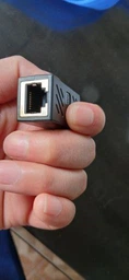 З'єднувач витої пари RJ45 - RJ45 Ethernet адаптер-перехідник F/F, чорний (92515699) фото від покупців 2