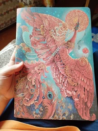 Тетрадь Paperblanks Cahier Птахи Щастя Жар-птиця 21 х 29,7 см нелінований