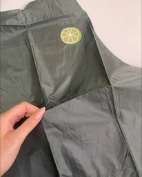 Водонепроникний кухонний фартух Lemon на зав'язці з кишенею, зелений (87929729)