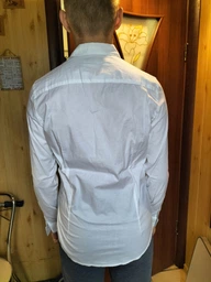 Рубашка хлопковая мужская Colin's CL1041350WHT XS White фото от покупателей 1