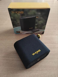 Портативная колонка W-KING D2 Black - Беспроводная блютуз колонка с FM-радио , SD карта , водонепроницаемая IPX7 и возможностью крепления на велосипед фото от покупателей 2