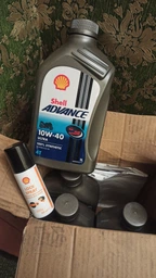 Моторное масло Shell Advance 4T Ultra 10W40 1л (5433)