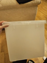 Ємність для зберігання речей з кришкою 40л. (оливк.)