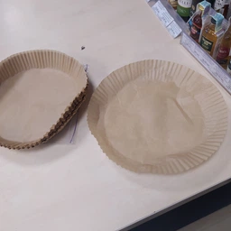 Круглі пергаментні форми для аерогриля / духовки / мультипечі Disposable Paper одноразовий папір для випічки / м'яса / риби / овочів, 23х20х4.5 см, 50 шт, бежеві (104427840) фото від покупців 1
