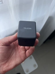 Зарядний пристрій TELESIN для заряджання 3-х акумуляторів GoPro HERO8/7/6/5 Black з 2 акумуляторами в комплекті (GP-BNC-801) фото от покупателей 1