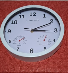 Годинник настінний Esperanza Wall Clock Lyon Black 25см (EHC016K) фото от покупателей 11