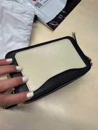 Сумка кросс-боди через плечо женская из натуральной кожи маленькая Marc Jacobs BG-MJ-13 Розовая (191267865621)