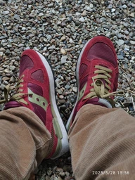 Кроссовки мужские Saucony Shadow Original S2108-887 46.5 30 см Dark Grey/Blue черные с серым (11111722) фото от покупателей 2