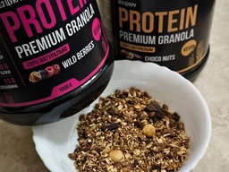 Протеїнова гранола Шоколад та Горіхи Gregory Mill Choco Nuts Protein Premium Granola, 1000 г GM-01-12 фото від покупців 13