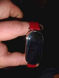 Ремінець шкіряний Mi Jobs для фітнес браслета Xiaomi Mi Band 7 Коричневий + золото (mrk2186)