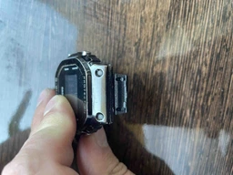 Ремешок + безель (рант) для Casio G-Shock GMW-B5000 Red-Black Transp SI