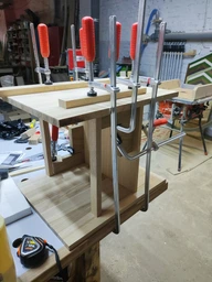 Струбцина столярная кованая YATO 600 x 80 мм (YT-6406)