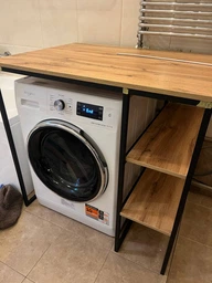 Тумба для стиральной машины в стиле лофт EcoLoft DSP-1120 Дуб аппалачи