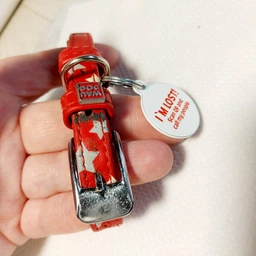 Нашийник для собак шкіряний Collar WAUDOG Glamour з QR паспортом, візерунок "Зірочка", світонакоплювальний, XS, Ш 12 мм, Дл 19-25 см (358313)