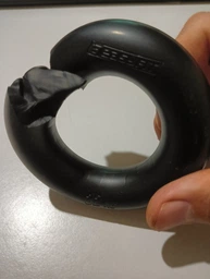 Кистьовий еспандер кільце EasyFit Ring 27 кг червоний (силіконовий еспандер-кільце для рук, бублик тренажер для передпліччя та кисті рук) YL-1840-27K фото від покупців 4