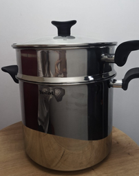 Каструля з кришкою та паровим кошиком Tefal Primary 24 см 9 л  (E3089514) фото від покупців 1