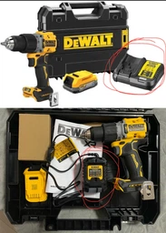 Шуруповерт DeWALT XR Li-Ion PowerStack 90 Нм, 18V 1x1.7Ah, кейс TSTAK (DCD805E1T) фото от покупателей 4