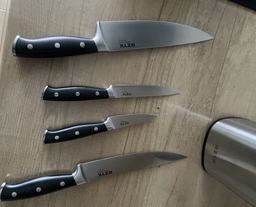 Набор ножей RZTK Katana Black 5 предметов