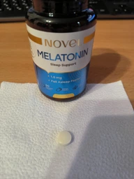 Магний, Мелатонин, Magnesium №60, Melatonin №60, NOVEL, Набор витаминов жевательных, цена за 2 банки фото от покупателей 8