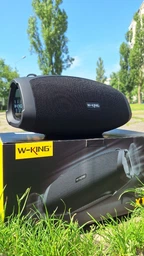 Портативная колонка блютуз W-KING X10 70W RMS пик 120W мощные четкие басы чип DSP bluetooth акустическая система EQ AUX SD TF card плеер Power bank фото от покупателей 1