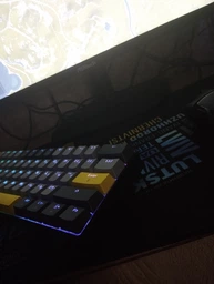 Клавиатура беспроводная GamePro MK130G Pro Outemu Red Switch Hot-Swap 60% RGB USB/Wireless/Bluetooth фото от покупателей 16