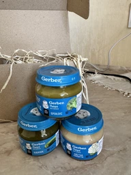 Упаковка пюре гомогенизированного овощного Gerber Кабачок для детей с 6 месяцев 80 г х 6 шт (7613287348043) фото от покупателей 17