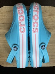 Кроксы Crocs Bayaband Clog Lavender 205089-530-M7/W9 39-40 24,6 см Лавандовые (205089-530) фото от покупателей 9