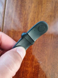 Ремінець силіконовий MRK для Mi Band 8 Pro/Xiaomi Redmi Watch 4 Чорний з металевим кріпленням (mrk3343) фото від покупців 1