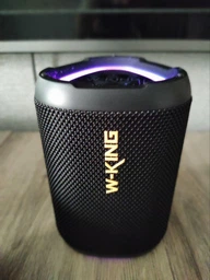 W-KING D110 15W mini boombox RGB Беспроводная портативная колонка Bluetooth IPX7 TWS AUX SD TF card с подсветкой и защитой от воды фото от покупателей 1