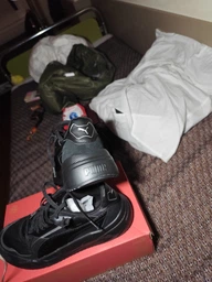 Мужские кроссовки Puma Trinity 2 40023023 47 (12UK) 31 см White/Black/Olive (4069161620249) фото от покупателей 11