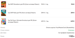 Гра DiRT Rally для ПК (Ключ активації Steam)