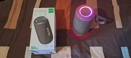 Портативная колонка RZTK Tron 30W RGB Blue фото от покупателей 7