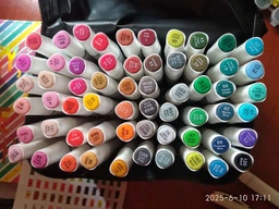 Двосторонні маркери для малювання та скетчингу Touch Multicolor набір на спиртовій основі 40 штук фото від покупців 2